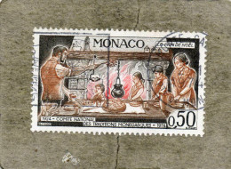 MONACO :  50 Ans Du Comité National Des Traditions Monagasques : Bénédiction Du Pain De Noël - - Gebruikt