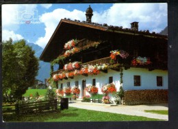 F1524 Gruss Aus Tirol, Hof Im Blumenschmuck Am Achensee  - Nice Stamp And Flamme Pertisau - Pertisau