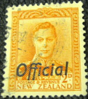 New Zealand 1938 King George VI Official 2d - Used - Service