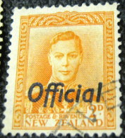 New Zealand 1938 King George VI Official 2d - Used - Servizio