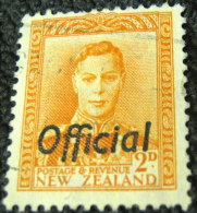 New Zealand 1938 King George VI Official 2d - Used - Servizio