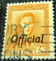 New Zealand 1938 King George VI Official 2d - Used - Oficiales