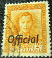 New Zealand 1938 King George VI Official 2d - Used - Servizio
