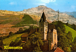 AK Eisenerz Oswaldi Kirche Erzberg Österreich Steiermark Ansichtskarte Alpenland Austria Autriche Oostenrijk Postcard - Eisenerz