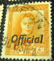 New Zealand 1938 King George VI Official 2d - Used - Dienstzegels