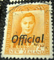 New Zealand 1938 King George VI Official 2d - Used - Service