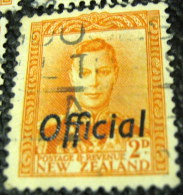 New Zealand 1938 King George VI Official 2d - Used - Dienstmarken