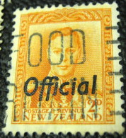 New Zealand 1938 King George VI Official 2d - Used - Dienstzegels