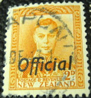 New Zealand 1938 King George VI Official 2d - Used - Dienstzegels