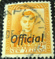 New Zealand 1938 King George VI Official 2d - Used - Servizio