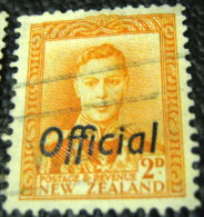 New Zealand 1938 King George VI Official 2d - Used - Servizio