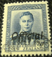 New Zealand 1938 King George VI Official 3d - Used - Oficiales