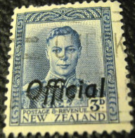 New Zealand 1938 King George VI Official 3d - Used - Servizio