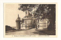 Cp, 41, Chaumont-sur-Loire, Le Château, L'Entrée Et Le Pont Levis - Other & Unclassified