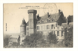 Cp, 72, Montmirail, Le Château, Façade Principale, Voyagée 1926 - Montmirail