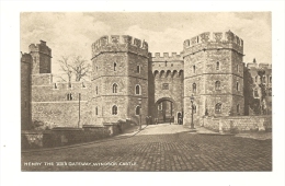 Cp, Angleterre, Windsor Castle, Henri Teh VIII's Gateway - Windsor Castle