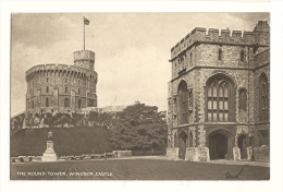 Cp, Angleterre, Windsor Castle, The Round Tower - Windsor Castle
