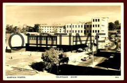 UGANDA - KAMPALA - TELEPHONE HOUSE - 1950 REAL PHOTO PC - Ouganda