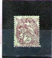 1900 - BLANC  Mi No 87 Et Yv 108 - 1900-29 Blanc