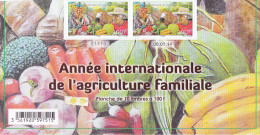 Polynésie Française / Tahiti - Année Internationale De L´agriculture / 100 F / Numéroté Et Daté / 2014 - Neufs