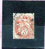 1900 - BLANC  Mi No 88 Et Yv 109 - 1900-29 Blanc