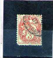 1900 - BLANC  Mi No 88 Et Yv 109 - 1900-29 Blanc