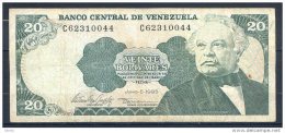 VENEZUELA  20 BOLIVAR   1995 - Venezuela
