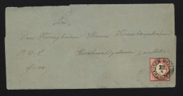 D.R.Nr.19,doppelt Verwendeter Brief,mit Hannover O-Wellingholzhausen  (6000) Preis Wurde Reduziert !! - Lettres & Documents