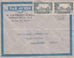 1947 , LETTRE SENEGAL,  DAKAR Pour FRANCE,  /5072 - Briefe U. Dokumente