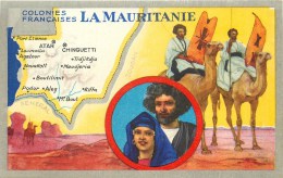 Mauritanie- **Carte Illustrée** - édit; Pub Du Lion Noir- Voir 2 Scans. - Mauritanie