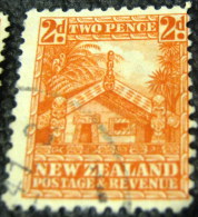 New Zealand 1935 Maori House 2d - Used - Used Stamps