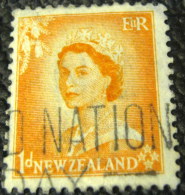 New Zealand 1954 Queen Elizabeth II 1d - Used - Nuovi