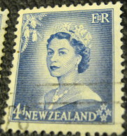 New Zealand 1954 Queen Elizabeth II 4d - Used - Nuovi