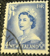New Zealand 1954 Queen Elizabeth II 4d - Used - Nuovi