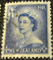 New Zealand 1954 Queen Elizabeth II 4d - Used - Nuovi