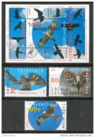 1995 Olanda Uccelli Birds Vogel Oiseaux Set + Block MNH** B521 - Ungebraucht