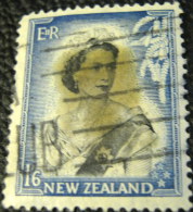 New Zealand 1954 Queen Elizabeth II 1s6d - Used - Neufs