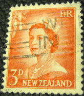 New Zealand 1955 Queen Elizabeth II 3d - Used - Nuevos