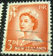 New Zealand 1955 Queen Elizabeth II 3d - Used - Neufs