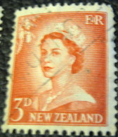 New Zealand 1955 Queen Elizabeth II 3d - Used - Nuovi