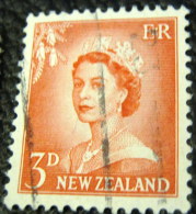 New Zealand 1955 Queen Elizabeth II 3d - Used - Ungebraucht