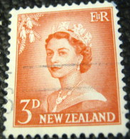 New Zealand 1955 Queen Elizabeth II 3d - Used - Ungebraucht