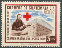 Guatemala 1958 - Red Cross 3Ct - MNH Scott C221 - Guatemala