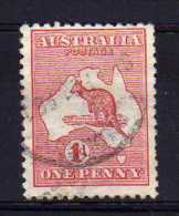 Australia - 1913 - 1d Kangaroo (Die II) - Used - Oblitérés