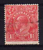 Australia - 1926 - 1½d Definitive (Perf 14, Multiple Crown & A Watermark) - Used - Oblitérés