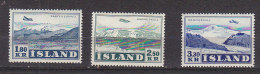 Q1355 - ISLANDE ICELAND AERIENNE Yv N°27/29 ** - Airmail