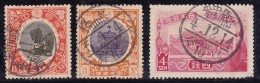 Japon 1915 N°Y.T. :   145 à 147  Obl. - Gebraucht