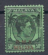 140011546  MALASIA  B.M.A.   YVERT  Nº  11  */MH - Malaya (British Military Administration)