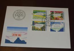 Schweiz    FDC  ATM  Nr: 7 - 10   #cover2238 - Francobolli Da Distributore