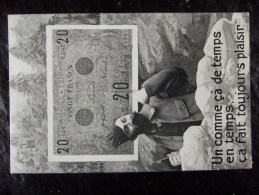 Representation De Monnaie Billet Francs Soldat Militaire Wwi Edition Sid   Recto Verso - Coins (pictures)